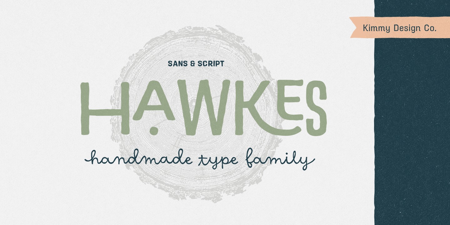 Пример шрифта Hawkes #1